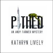 Audible.com link to Kathryn Lively’s Pithed, an audiobook mystery narrated by Scot Wilcox.